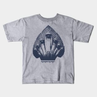 NAGA Angkor Wat Cambodia Navy Kids T-Shirt